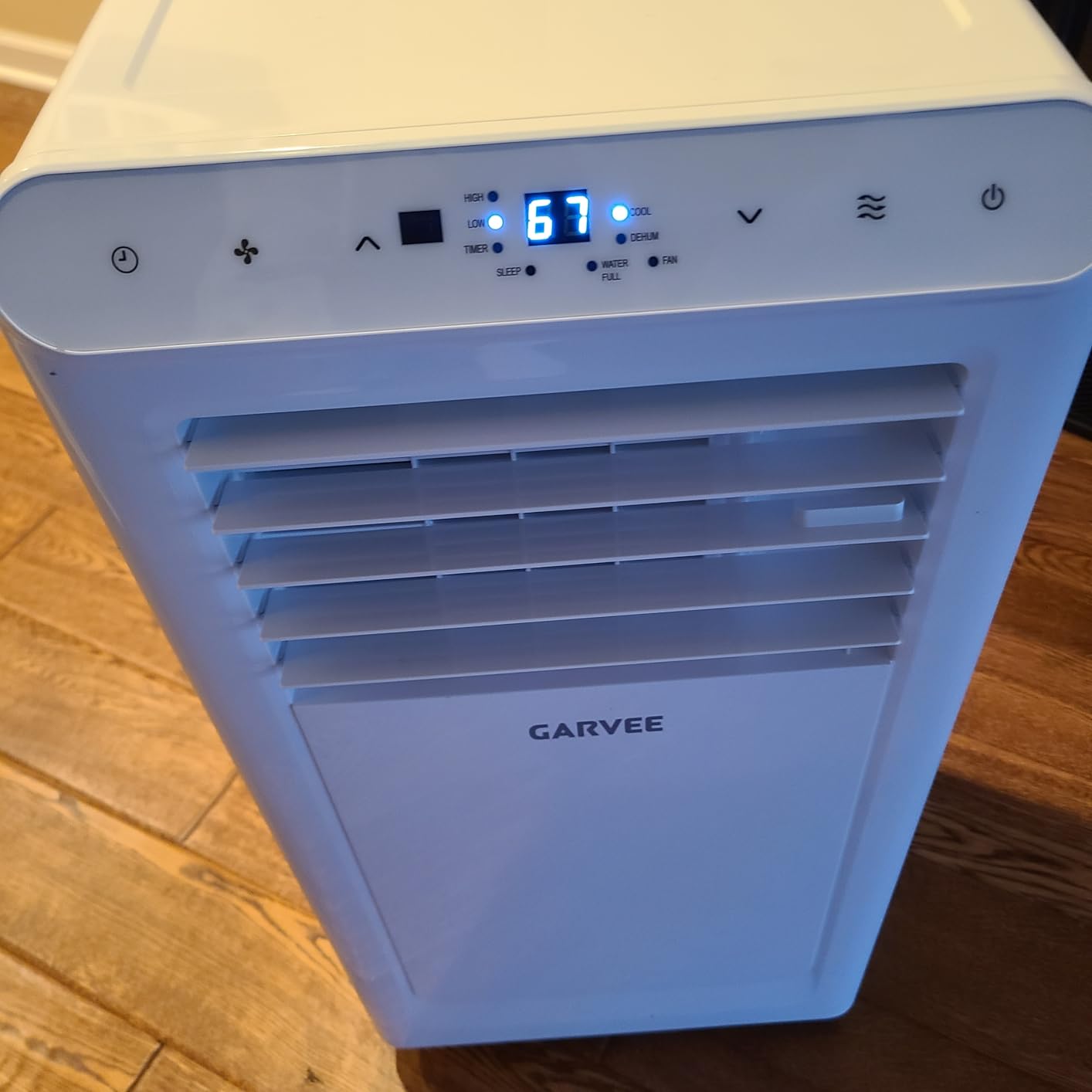 Garvee 14,000 BTU AC Unit, 3-in-1 Portable Air Conditioner with Cooling, Dehumidifier & Fan for Rooms up to 750 sq.ft, Remote Control, Sleep Mode, Timer & Window Kit customer photo 1