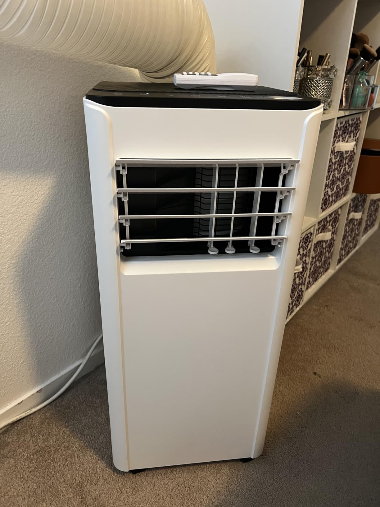 Feelfunn 14,000 BTU Portable Air Conditioner - Multi-Function Portable AC Unit Cools Up to 700 Sq. Ft., with Ultra-Quiet(42db), Auto Swing, 24H Timer, AC Unit for Bedroom, Dorm, Apartment customer photo 2