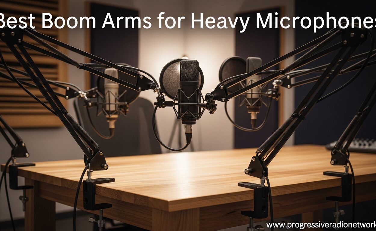 Best Boom Arms for Heavy Microphones
