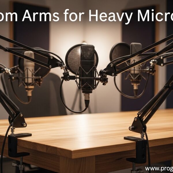 Best Boom Arms for Heavy Microphones