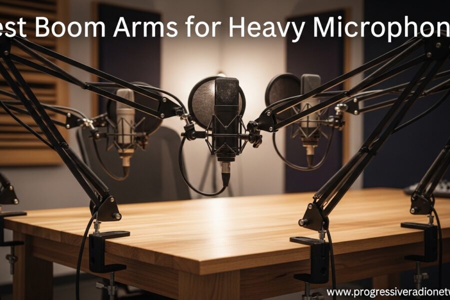 Best Boom Arms for Heavy Microphones