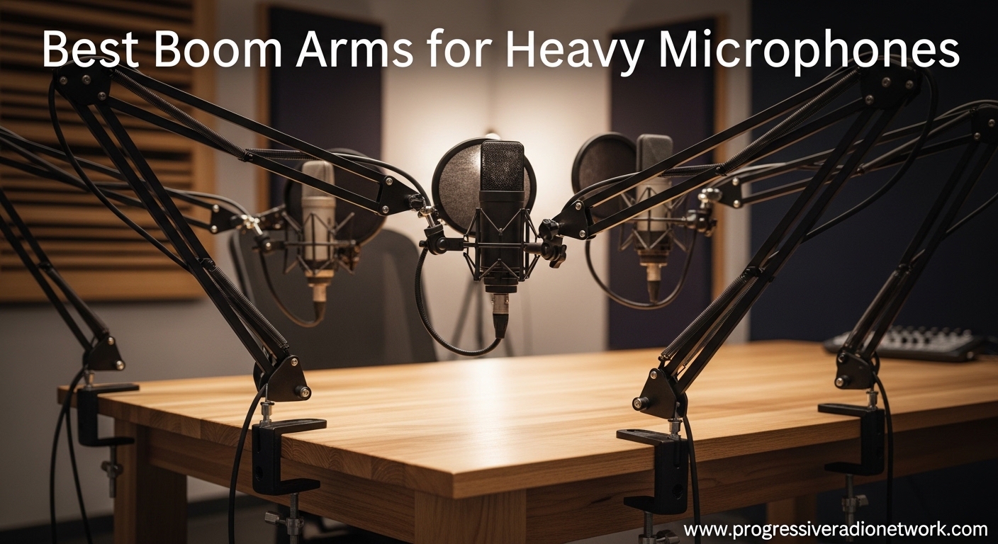 Best Boom Arms for Heavy Microphones