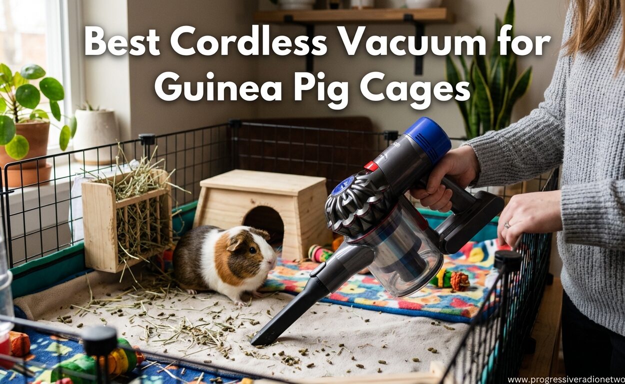 Best Cordless Vacuum for Guinea Pig Cages