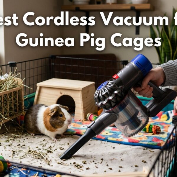 Best Cordless Vacuum for Guinea Pig Cages