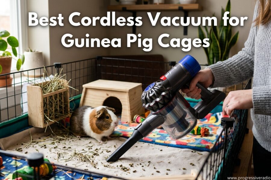 Best Cordless Vacuum for Guinea Pig Cages