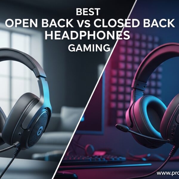 Best Open Back vs Closed Back Headphones Gaming