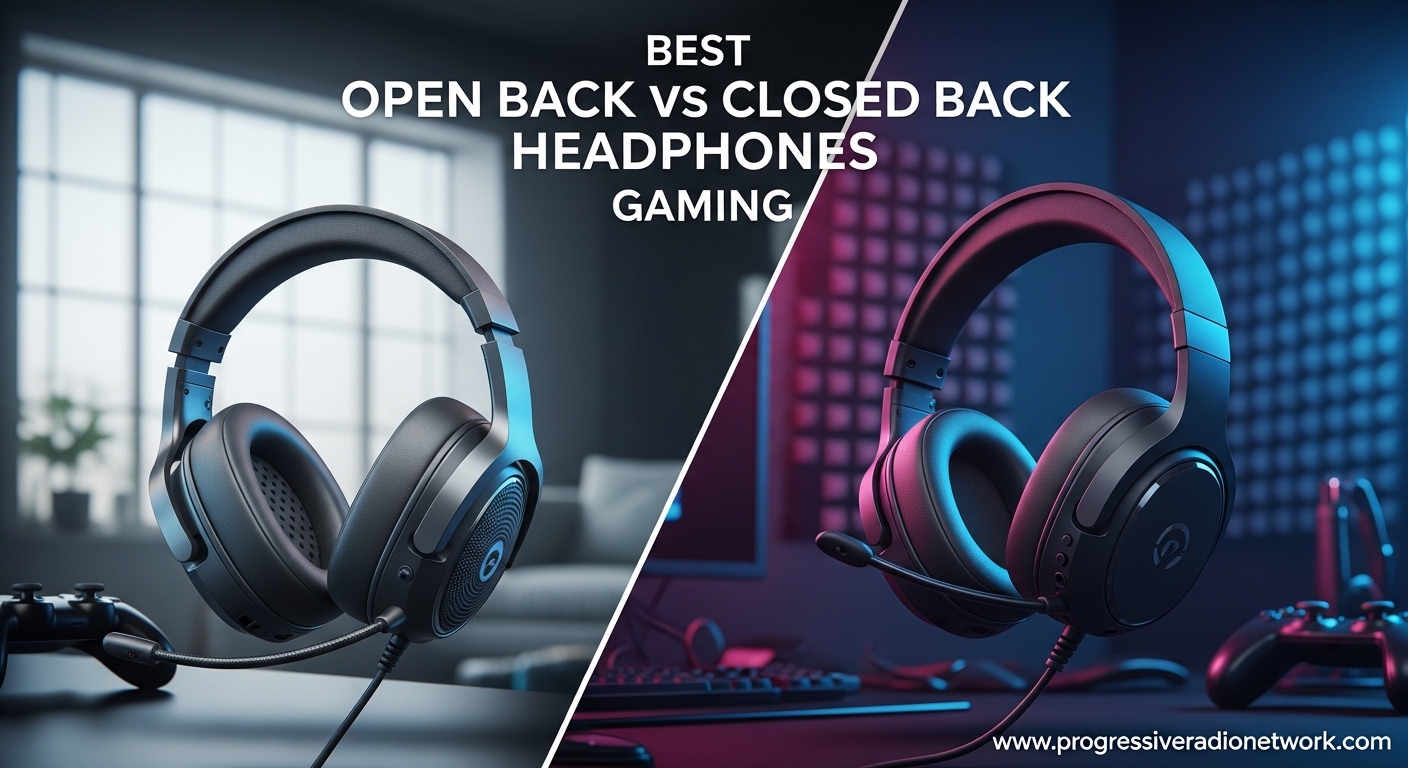 Best Open Back vs Closed Back Headphones Gaming