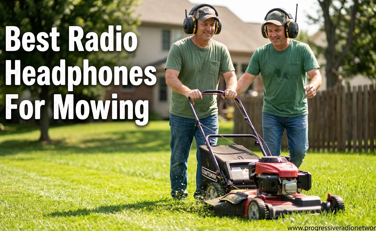 Best Radio Headphones For Mowing