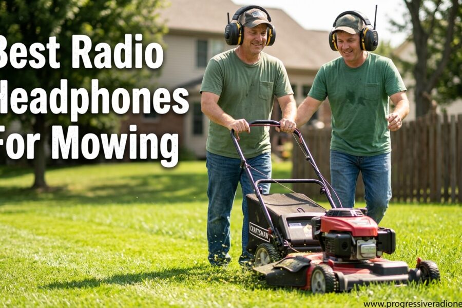 Best Radio Headphones For Mowing