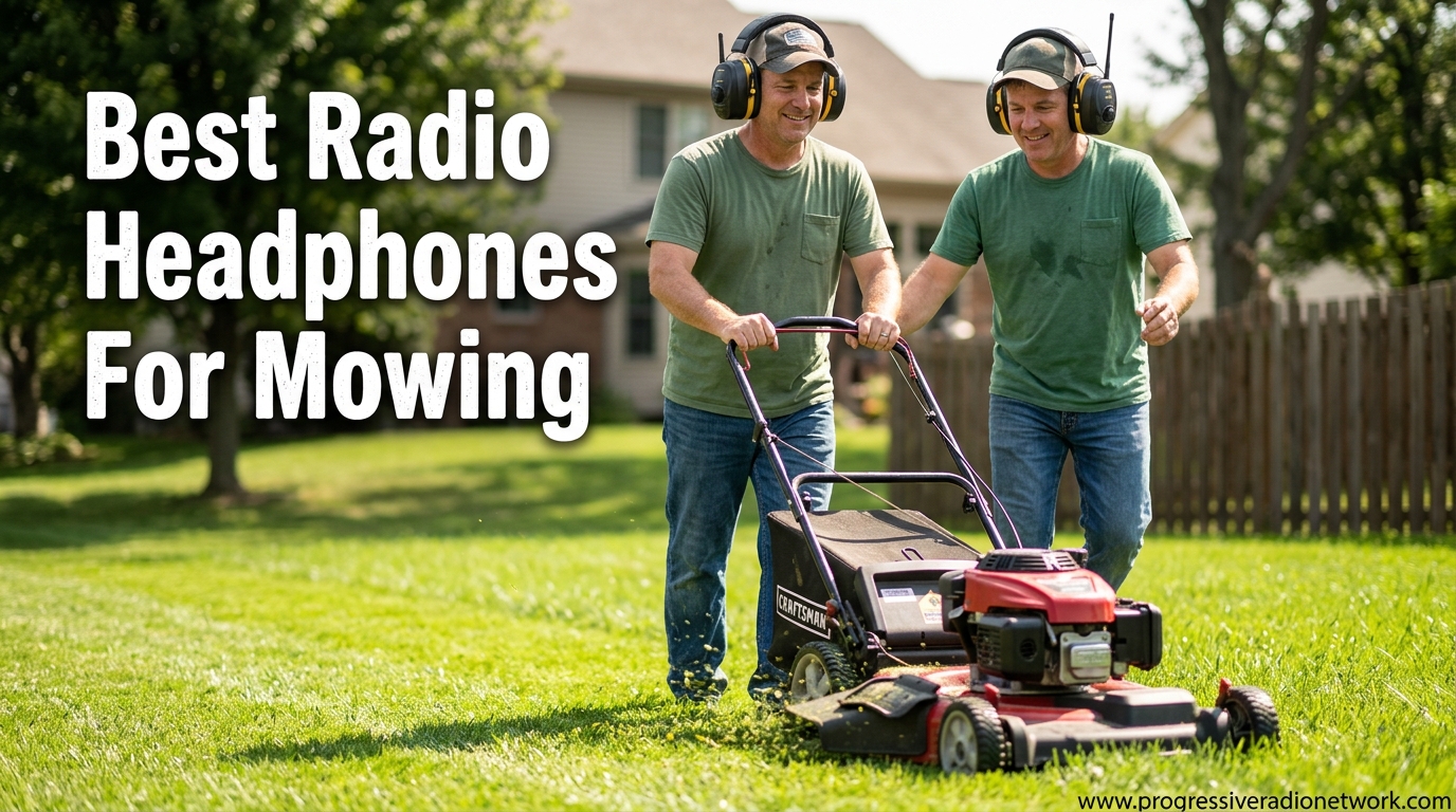 Best Radio Headphones For Mowing