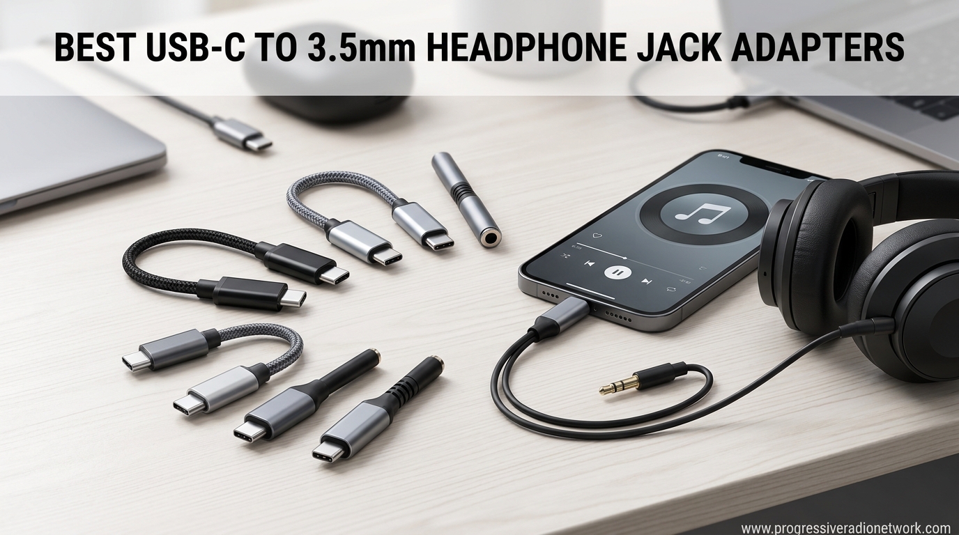 Best USB-C to 3.5mm Headphone Jack Adapters