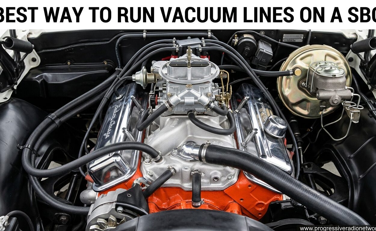 Best Way to Run Vacuum Lines on a SBC