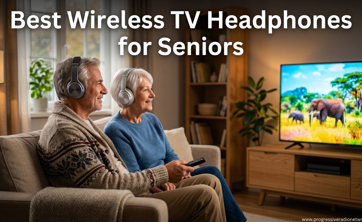 Best Wireless TV Headphones for Seniors