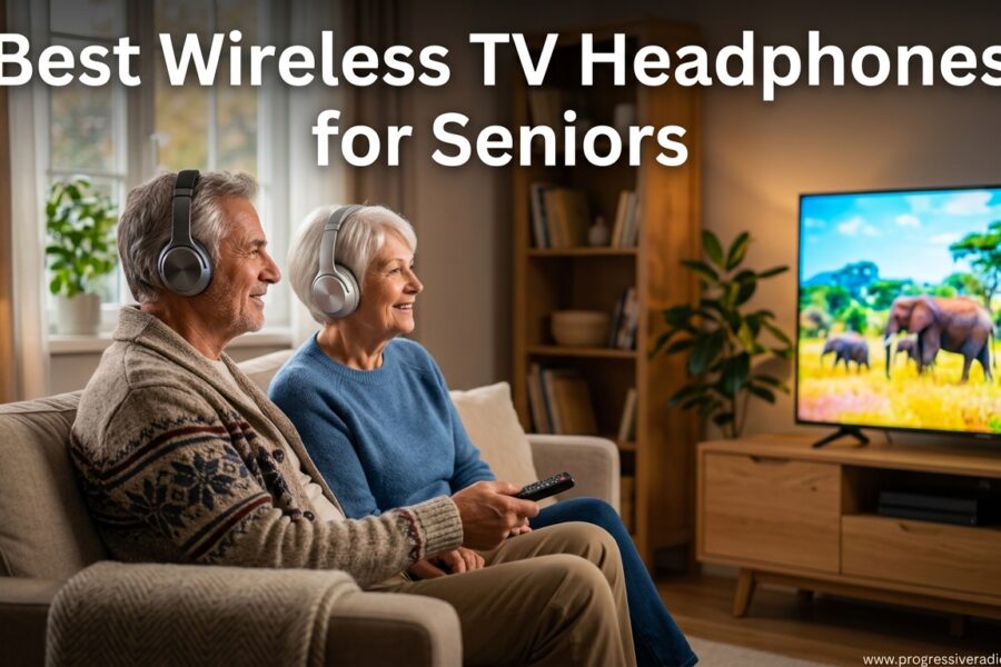 Best Wireless TV Headphones for Seniors
