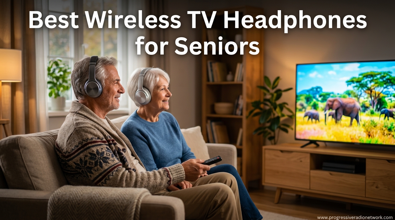 Best Wireless TV Headphones for Seniors