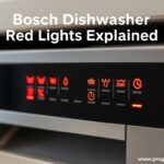 Bosch Dishwasher Red Lights Explained