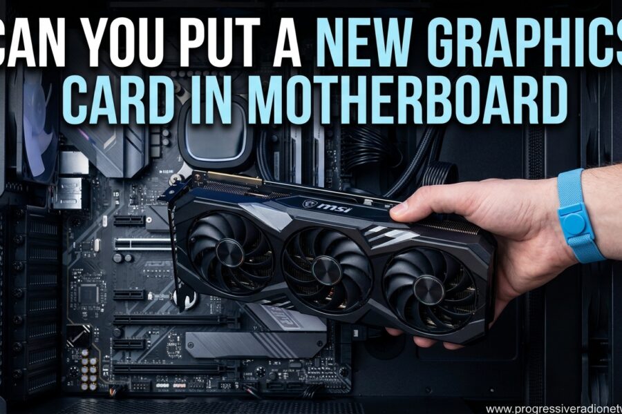 Can You Put a New Graphics Card in Motherboard