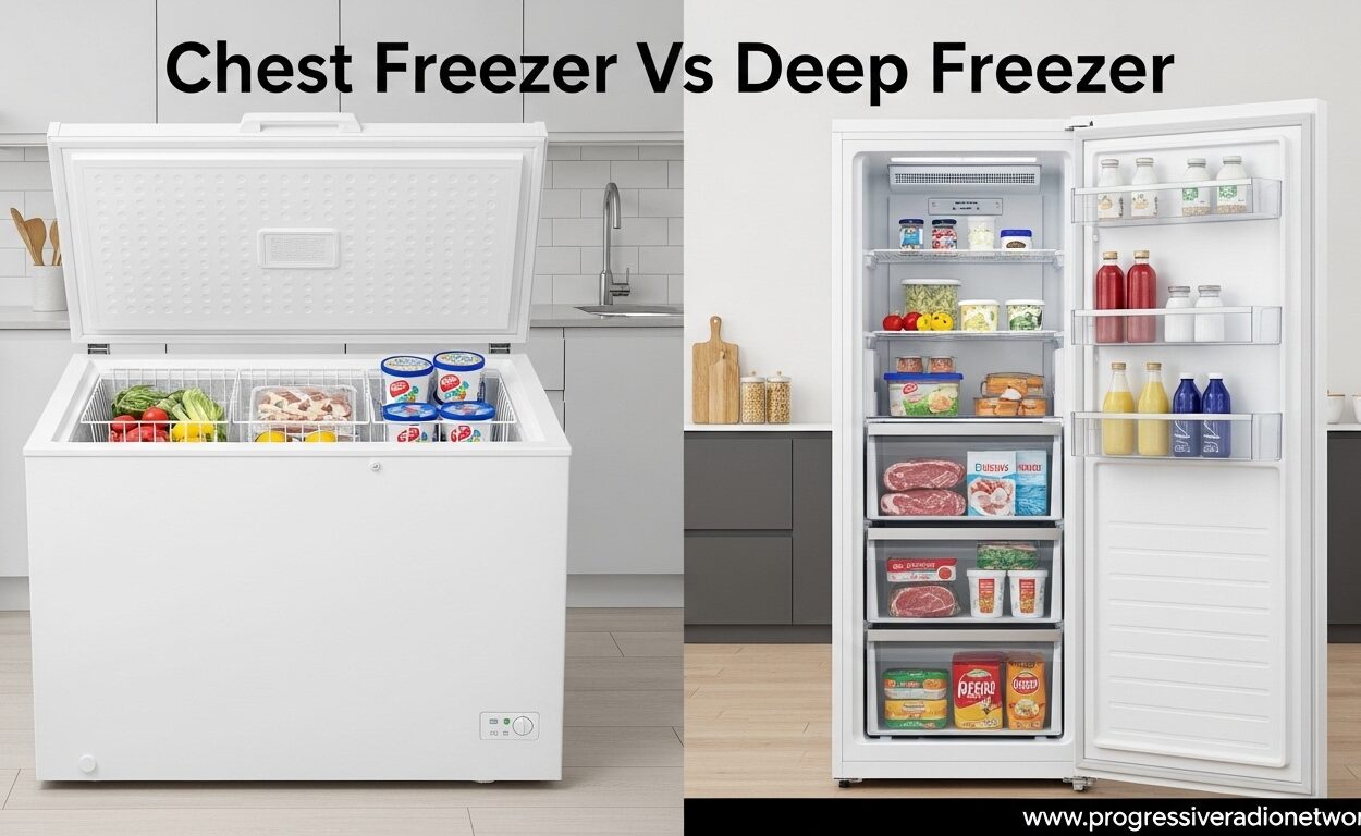 Chest Freezer Vs Deep Freezer