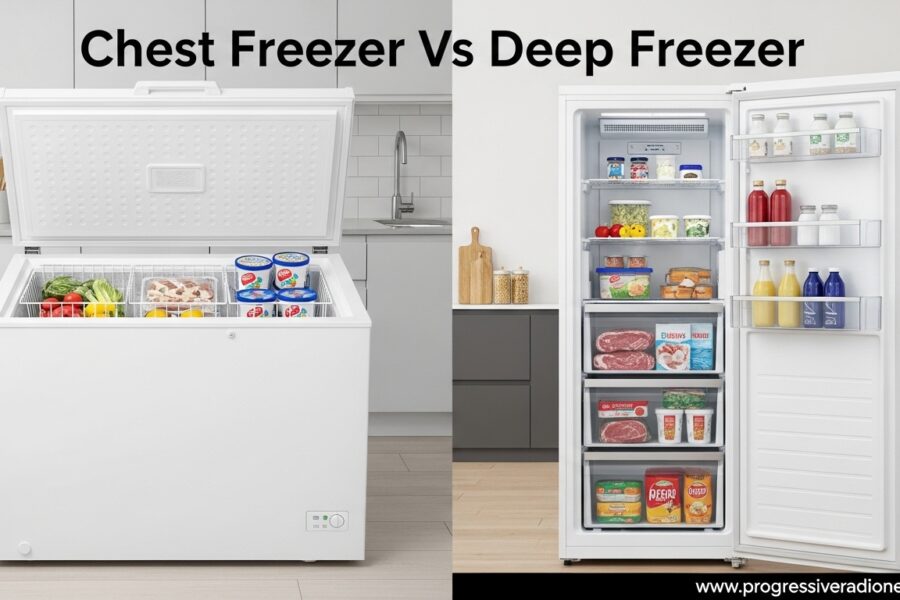Chest Freezer Vs Deep Freezer