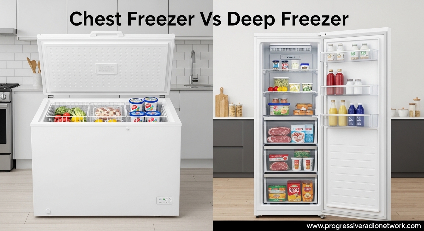 Chest Freezer Vs Deep Freezer