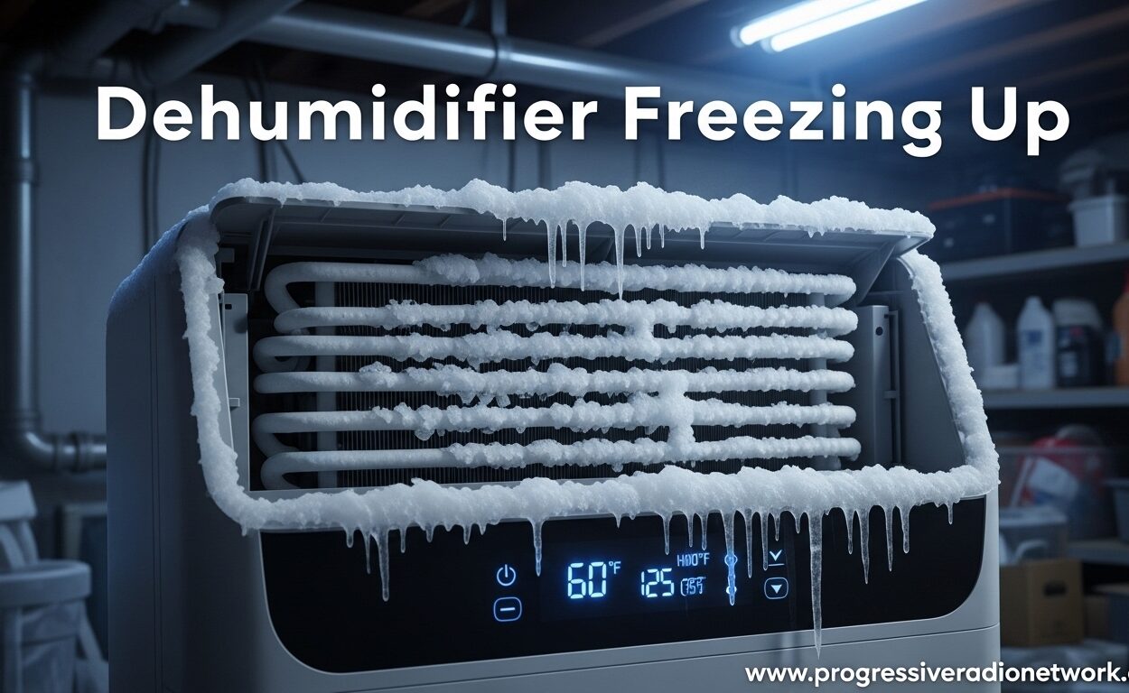 Dehumidifier Freezing Up