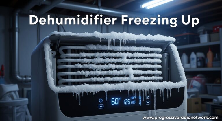 Dehumidifier Freezing Up