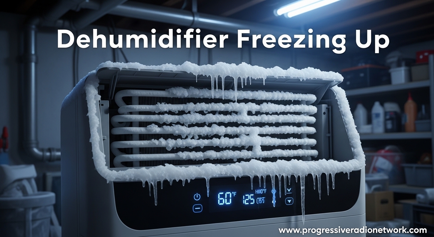 Dehumidifier Freezing Up
