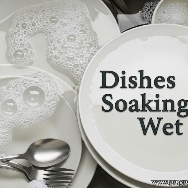 Dishes Soaking Wet