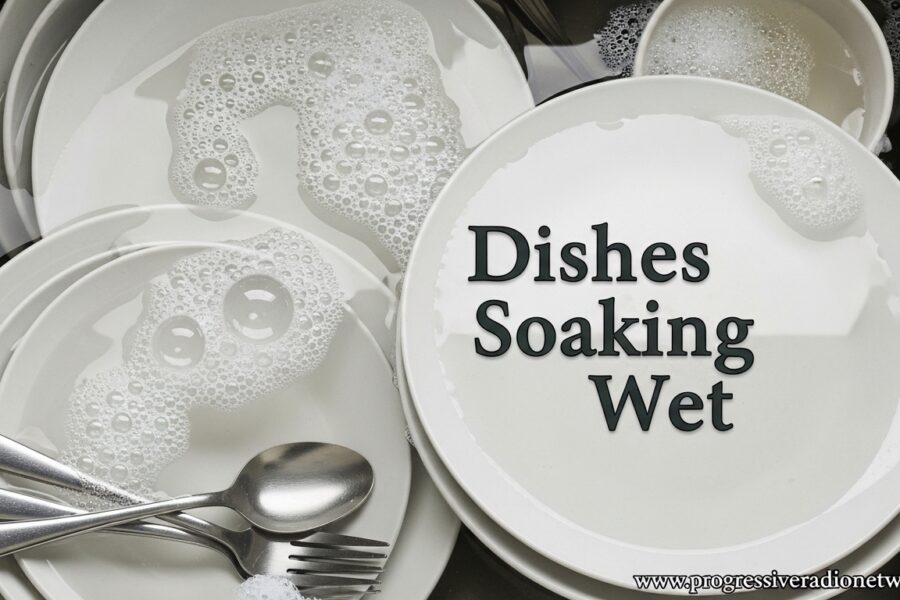 Dishes Soaking Wet