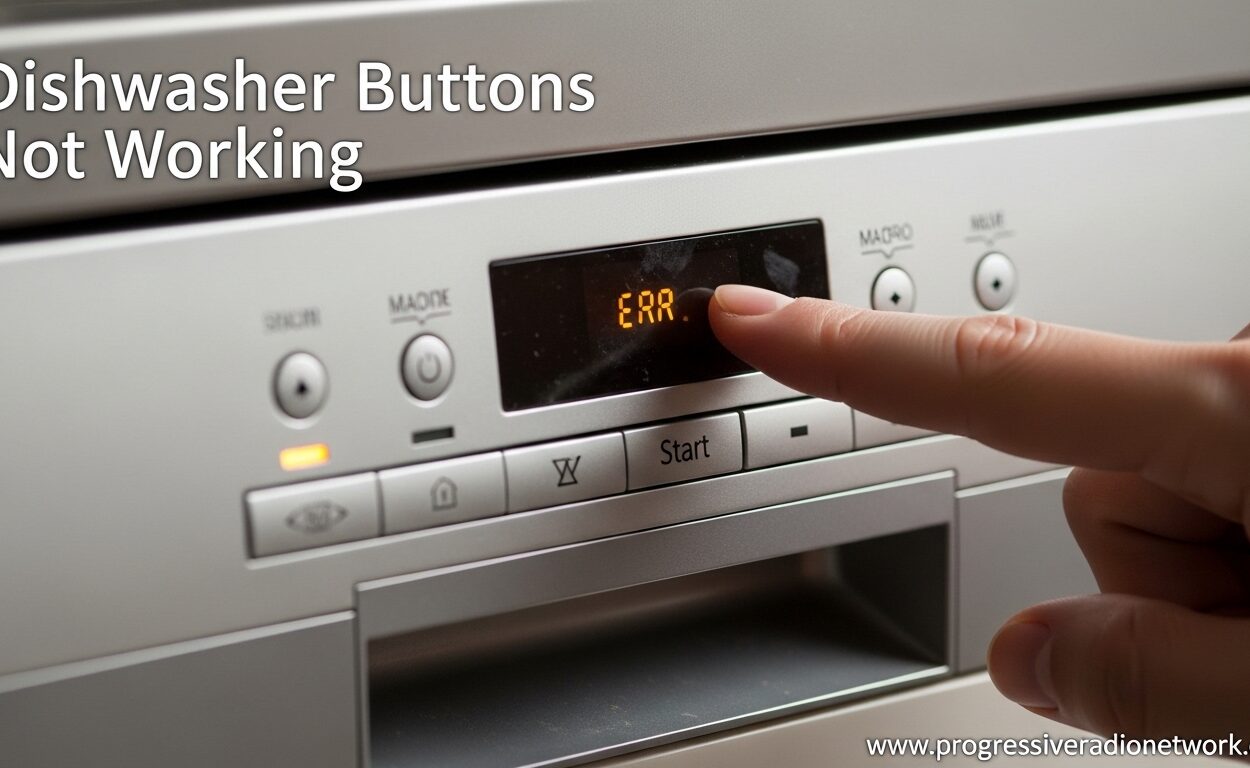 Dishwasher Buttons Not Working