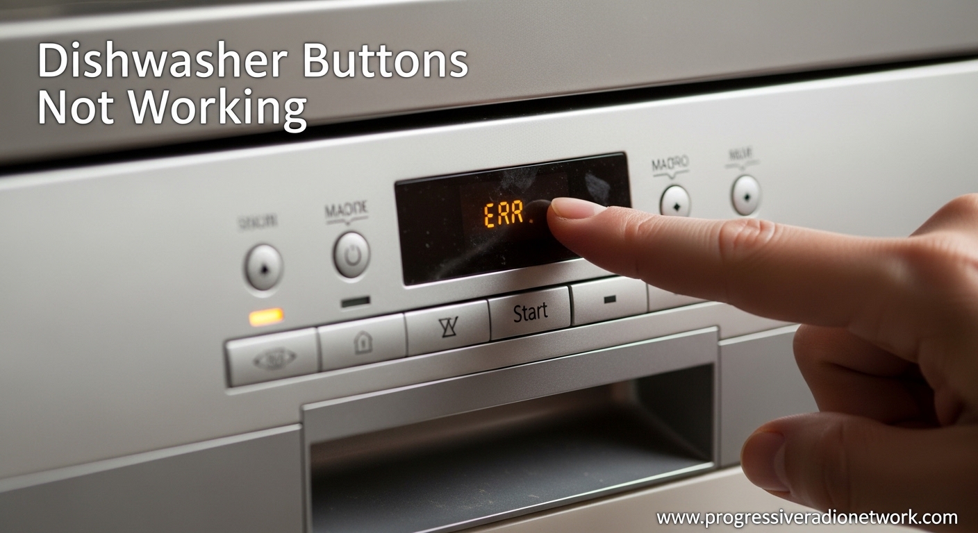 Dishwasher Buttons Not Working