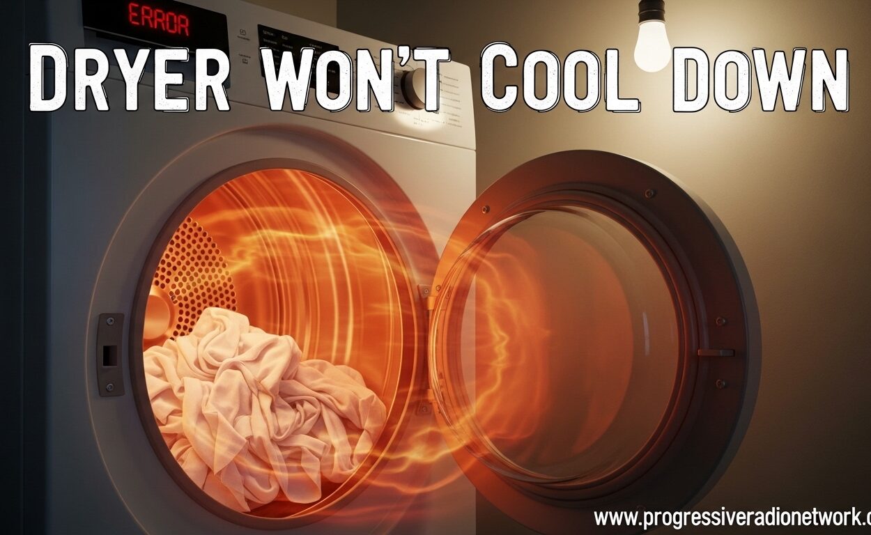 Dryer Won't Cool Down