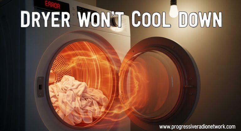 Dryer Won't Cool Down