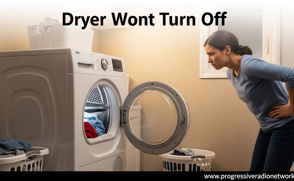 Dryer Wont Turn Off