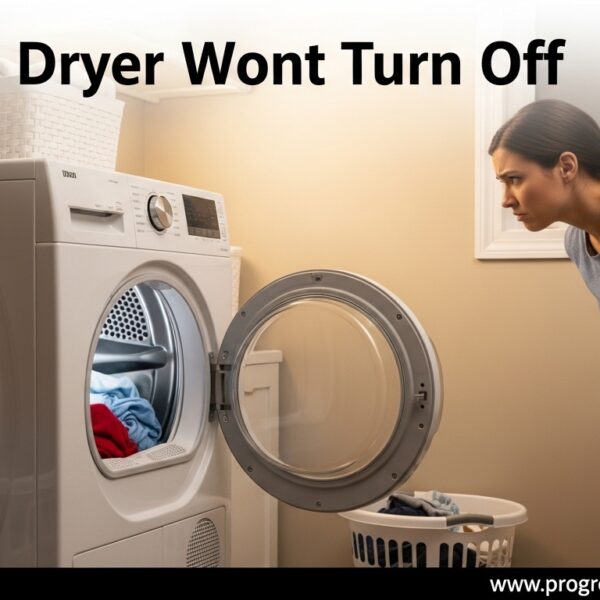 Dryer Wont Turn Off