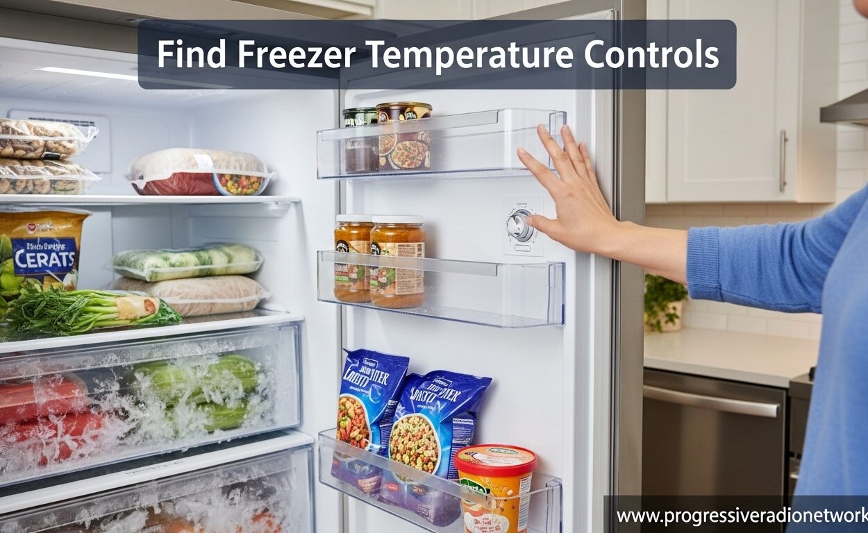 Find Freezer Temperature Controls