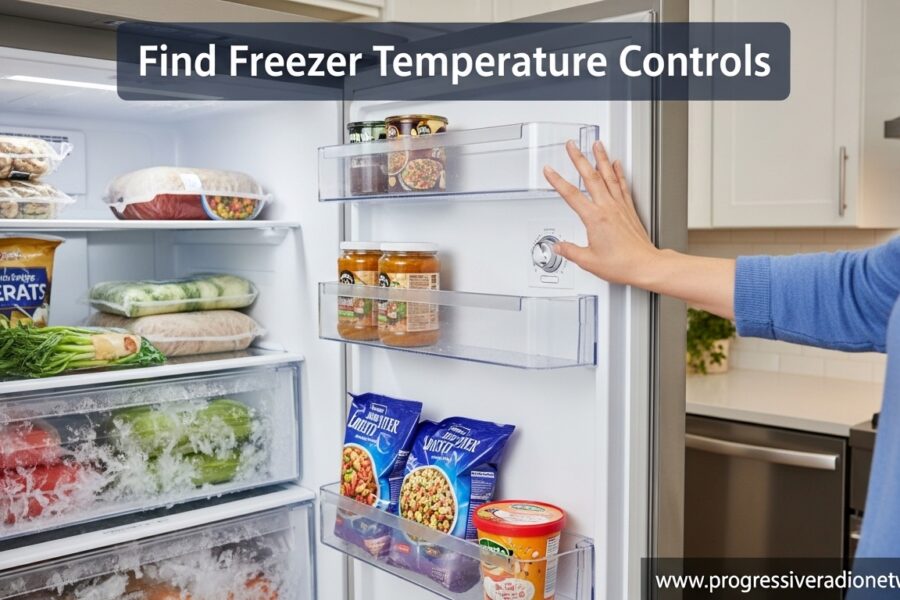 Find Freezer Temperature Controls