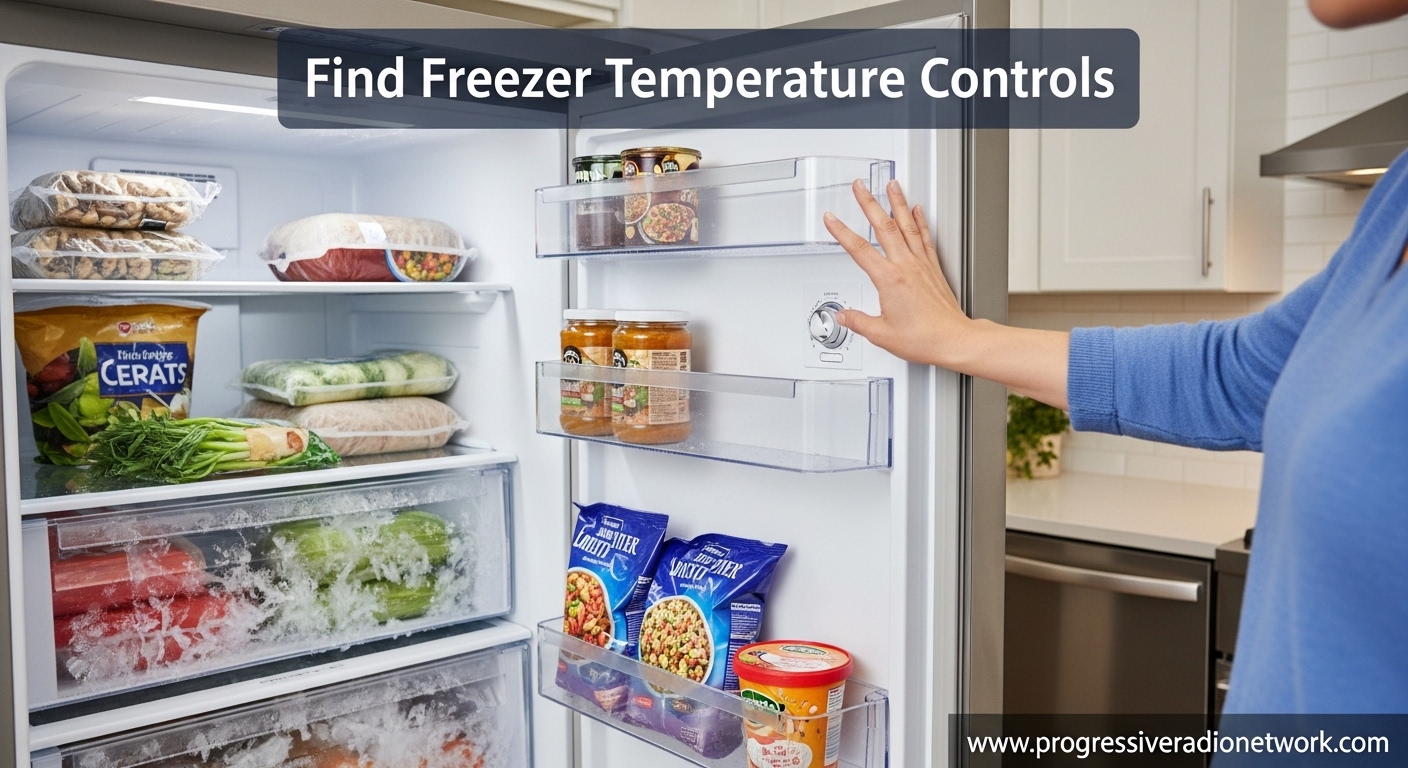 Find Freezer Temperature Controls