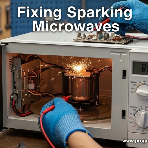 Fixing Sparking Microwaves