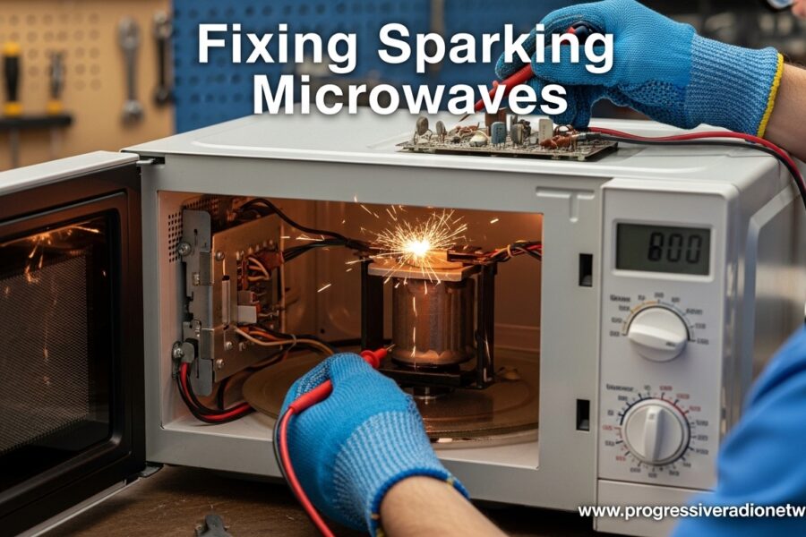 Fixing Sparking Microwaves