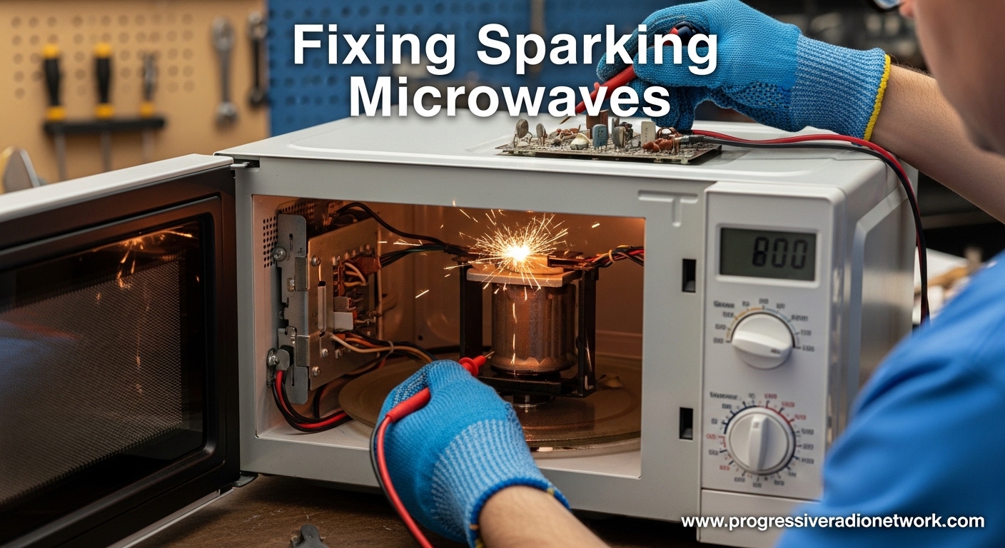 Fixing Sparking Microwaves
