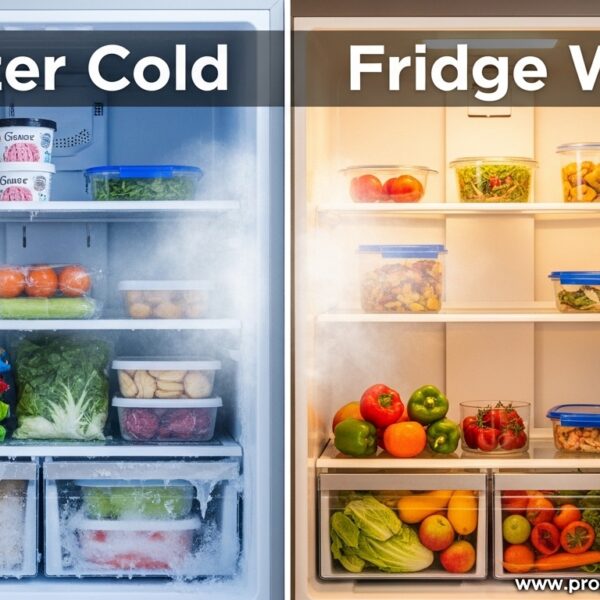 Freezer Cold Fridge Warmv