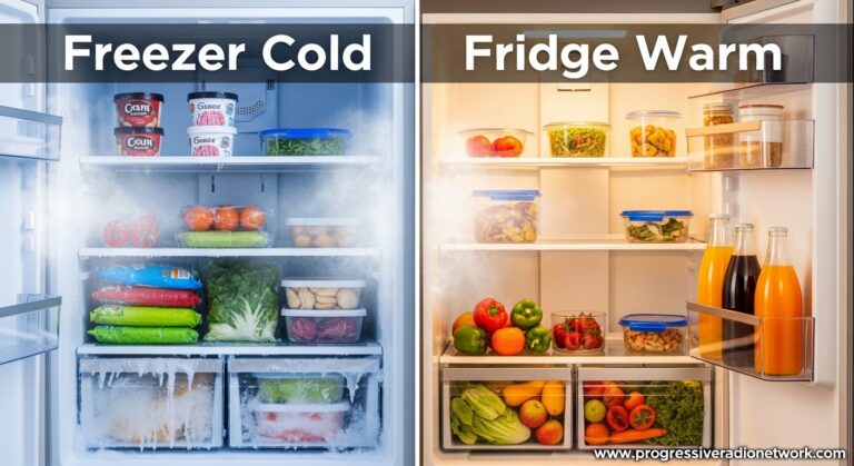 Freezer Cold Fridge Warmv