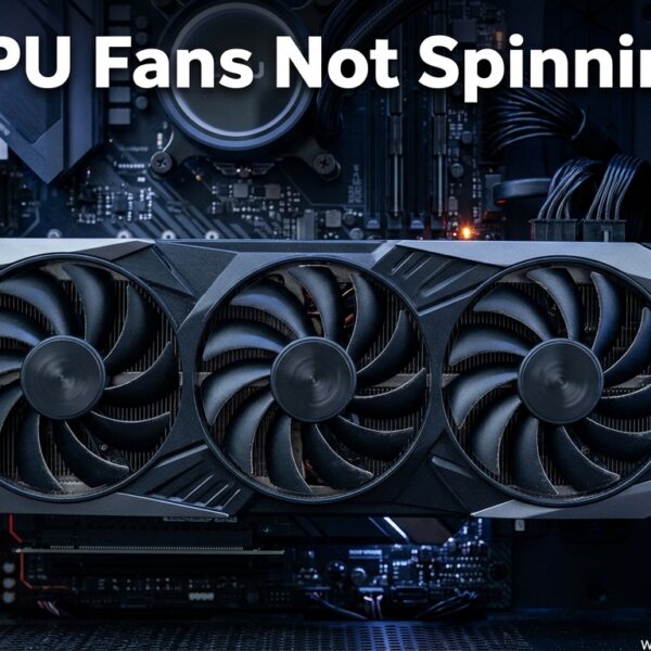GPU Fans Not Spinning