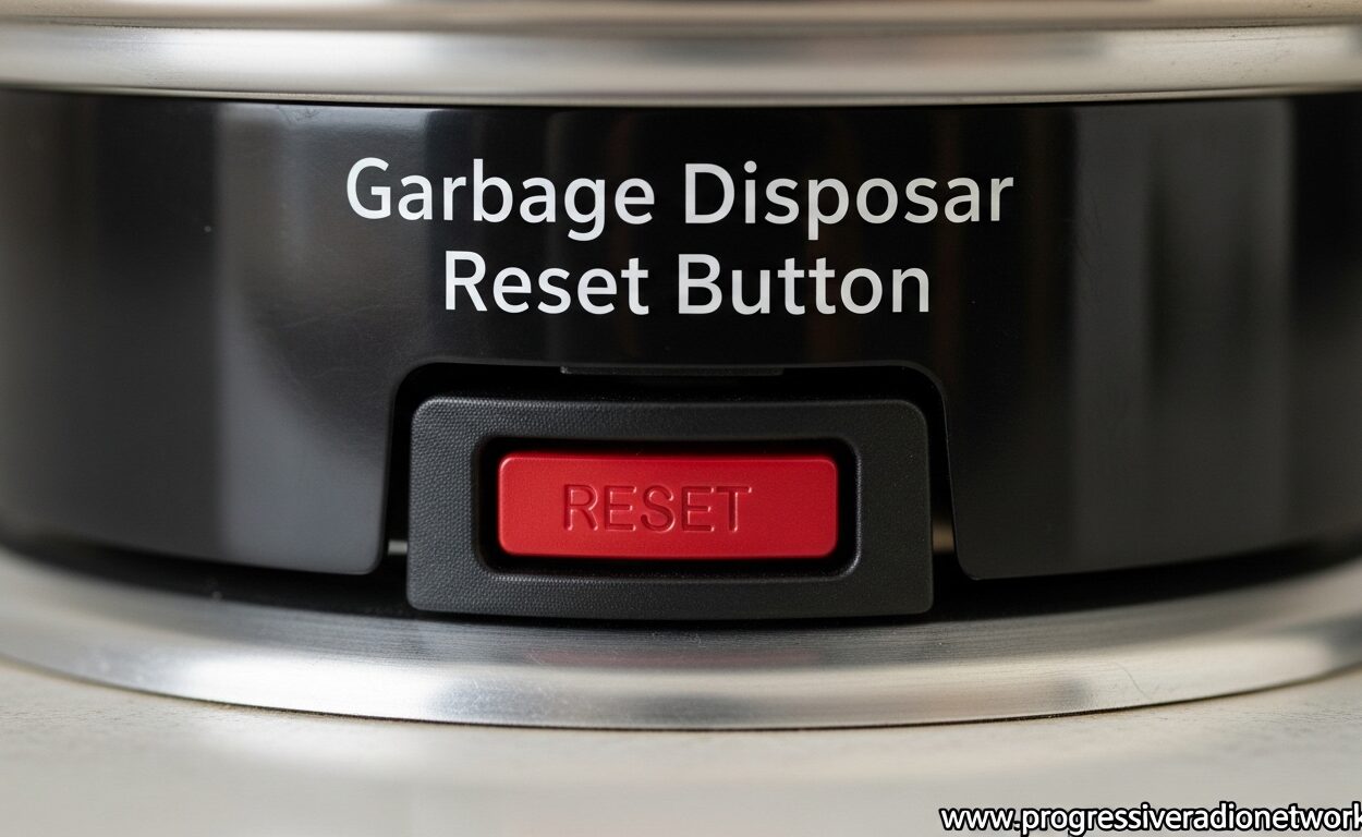 Garbage Disposal Reset Button
