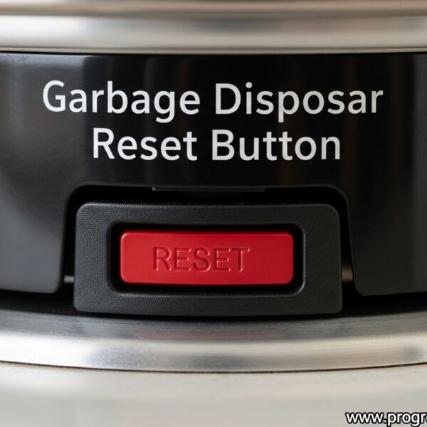 Garbage Disposal Reset Button