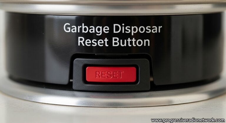 Garbage Disposal Reset Button