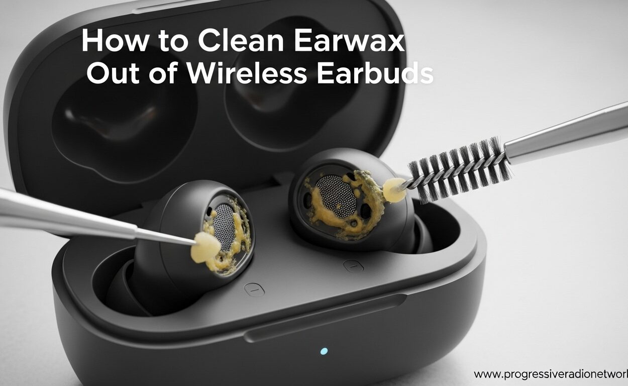How to Clean Earwax Out of Wireless Earbuds