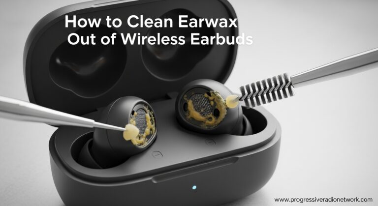 How to Clean Earwax Out of Wireless Earbuds