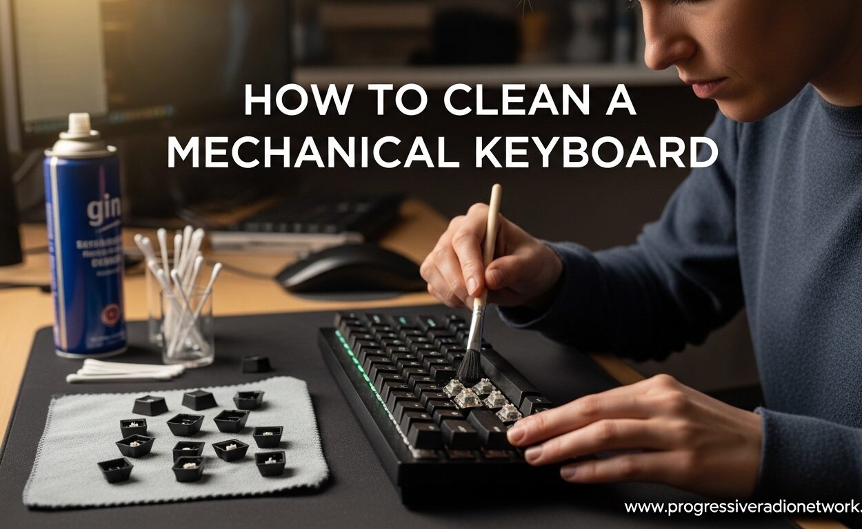 How to Clean a Mechanical Keyboard